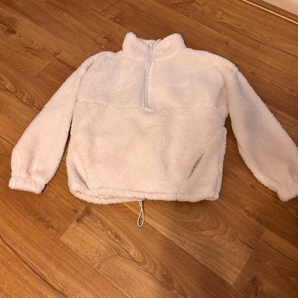 No Boundaries Cream Fleece Jacket